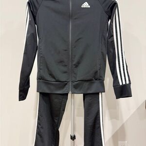 Adidas Black and White Track Suit